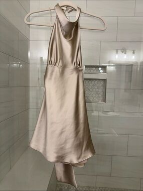 zara cream one shoulder dress Women's Off The Shoulder Dresses